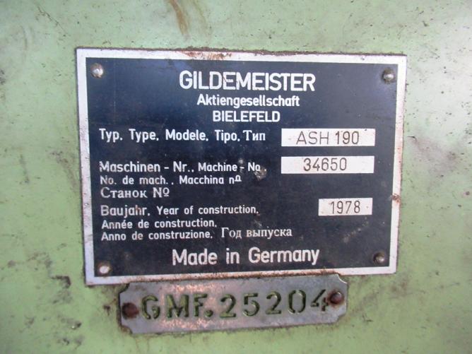 GILDEMEISTER ASH 190